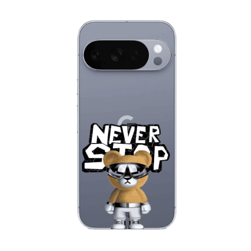 Google Pixel 10 Pro Never stop Transparent Silicone TPU Θήκη
